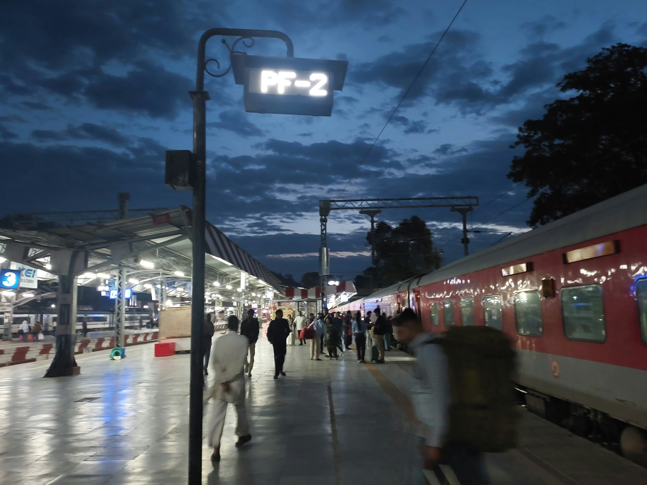 Haridwar Railway Station at 5:48 am